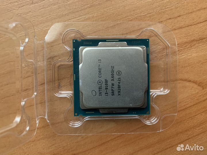 Процессор intel core i3 9100f