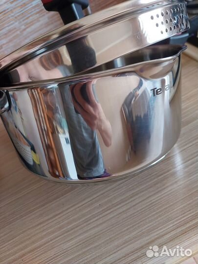 Кастрюля дуршлаг Tefal