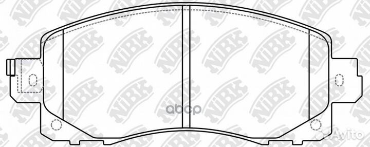 Колодки тормозные дисковые перед 0,91 PN780