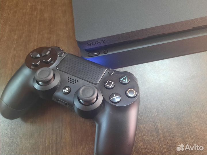 Sony Playstation 4 Slim 1Tb Онлайн + 400 игр PS4