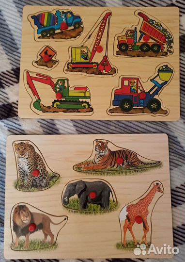 Деревянные пазлы