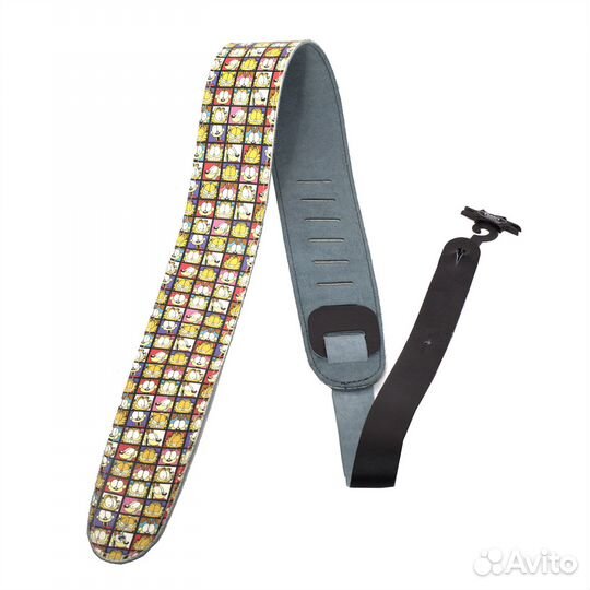 Канадский кожаный ремень Perri's для гитары