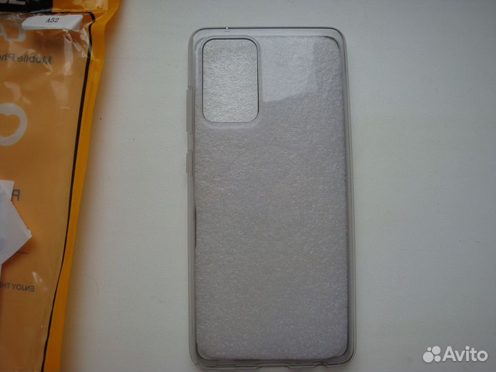 Чехол силиконовый на samsung А52