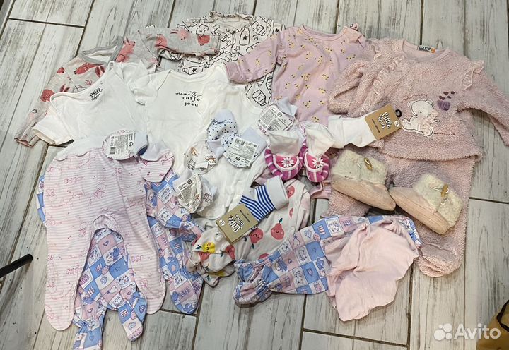 Пакет одежды для девочки от 0 до 3 m