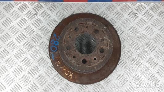 Диск тормозной задний citroen jumper 3 (KDN21LR02)