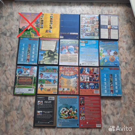 Dvd диски мультфильмы