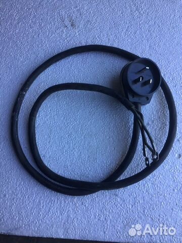 Провод с вилкой для электроплиты