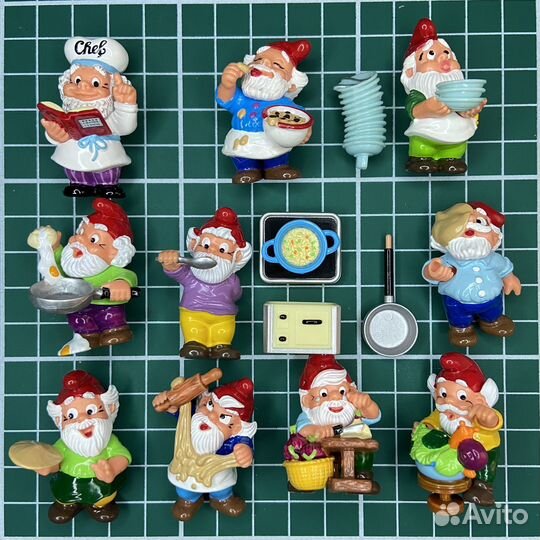 Киндер серия Гномы на кухне