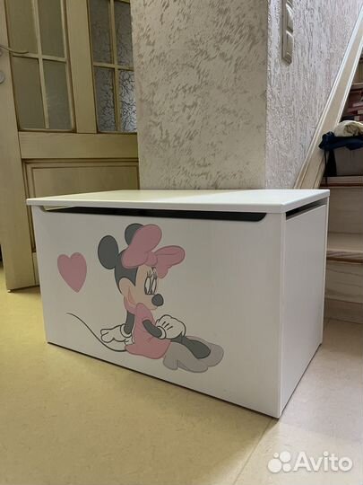 Ящик для игрушек mini maus meblik