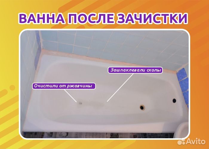 Реставрация ванны