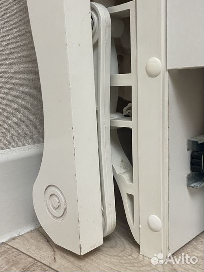 Кроватка гандылян моника, матрас, бортик IKEA