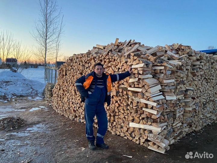 Дрова колотые