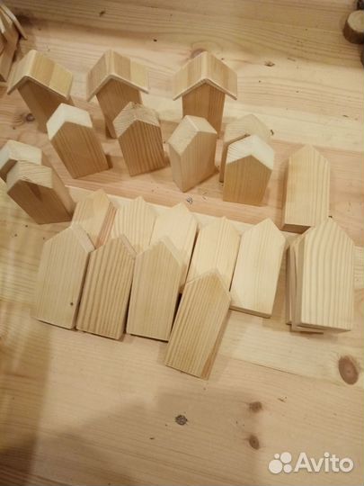 Заготовки домики, для творчества