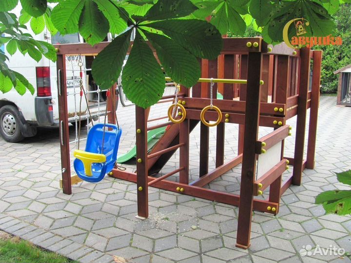 Спортивно игровая площадка Савушка Baby play 15