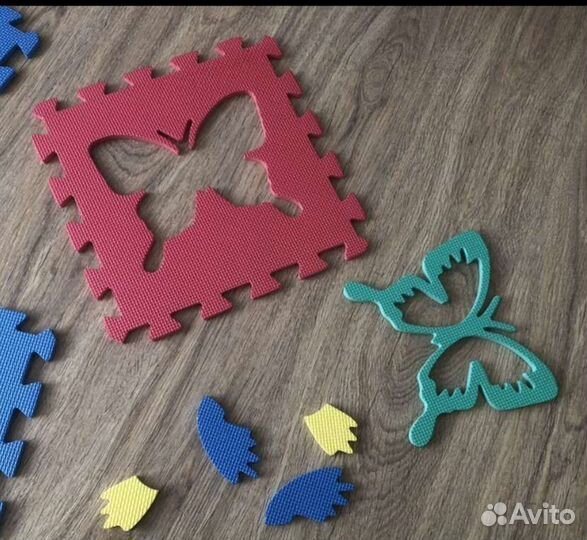 Развивающий коврик пазл детский