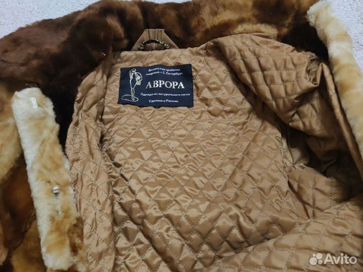 Шуба мутоновая 44 размер