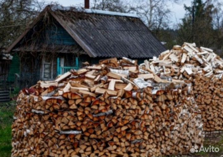 Сухие березовые дрова