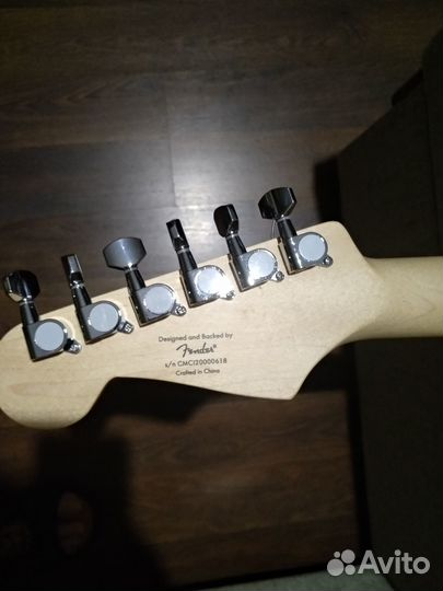 Fender squier bullet trem BSB электрогитара