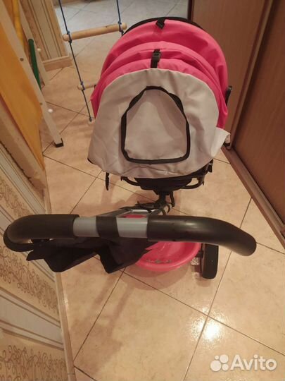 Велосипед с родительской ручкой