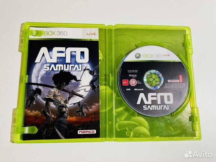 Afro Samurai Афро Самурай Игра Xbox 360 Эксклюзив