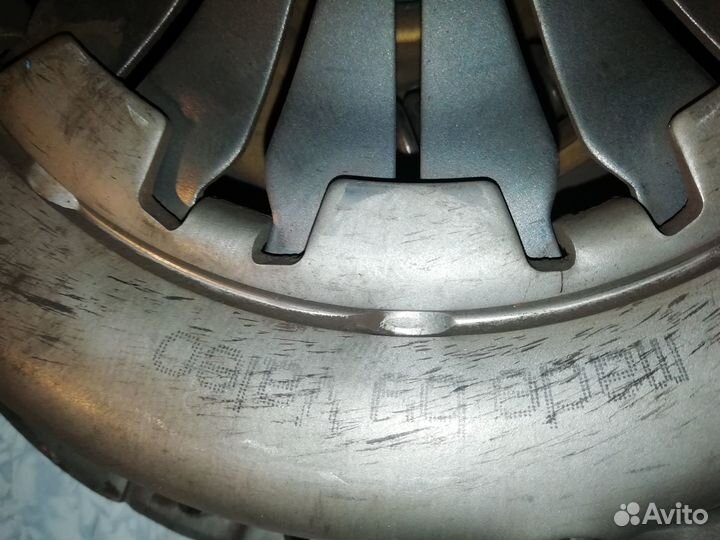 Nissan tiida C11 1.6 сцепление с корзиной