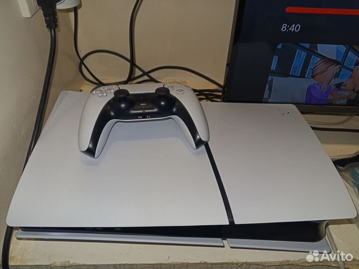 Sony playstation 5 slim + 4 диска в подарок