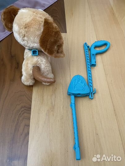 Интерактивная игркшка собака на поводке