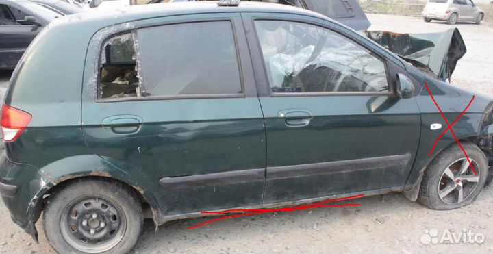 Hyundai Getz TB 2003 1.3 л., G4EA, гетц