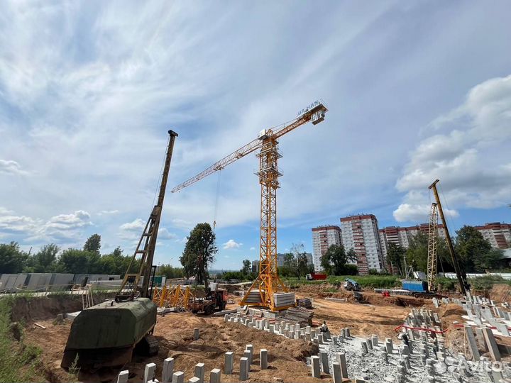 Башенный кран без оголовка Dahan QTZ125 (H6015A)