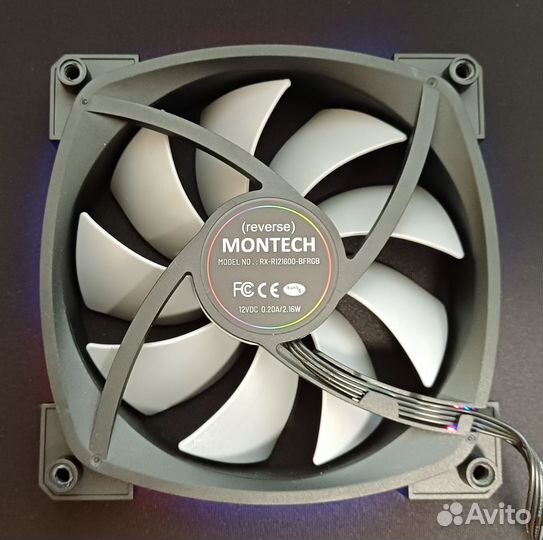 Montech AX120/RX 120 argb 120х120x25 4-pin