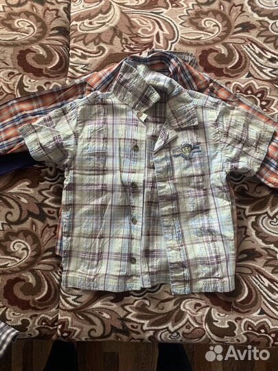 Рубашки на мальчика 116-128