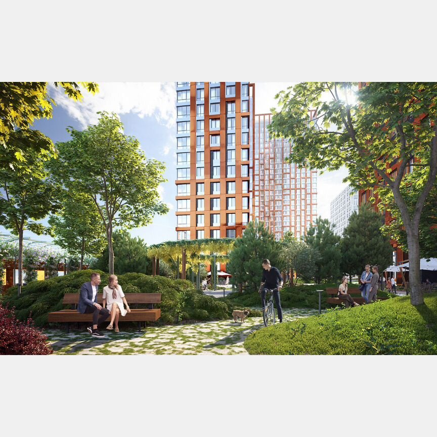 2-к. квартира, 63 м², 3/27 эт.