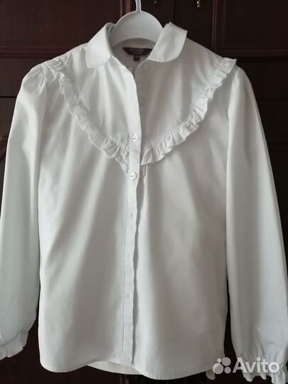Блузка школьная 146см
