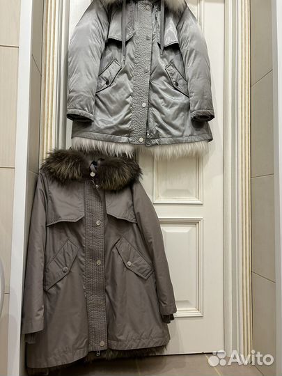 Парка пуховик новая 40-44