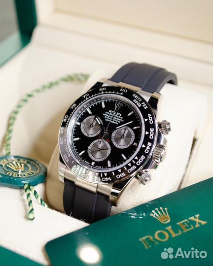 Часы Rolex Daytona White Gold Oysterflex / 2024