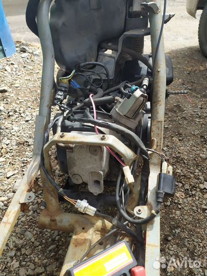 Двигатель (мотор) Suzuki Lets4 (Летс 4) Япония