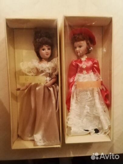 Куклы фарфор.коллекц.11 шт. Новые
