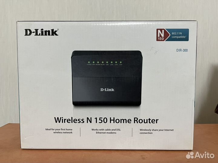 Роутер D-Link Wireless N 150 Home Router