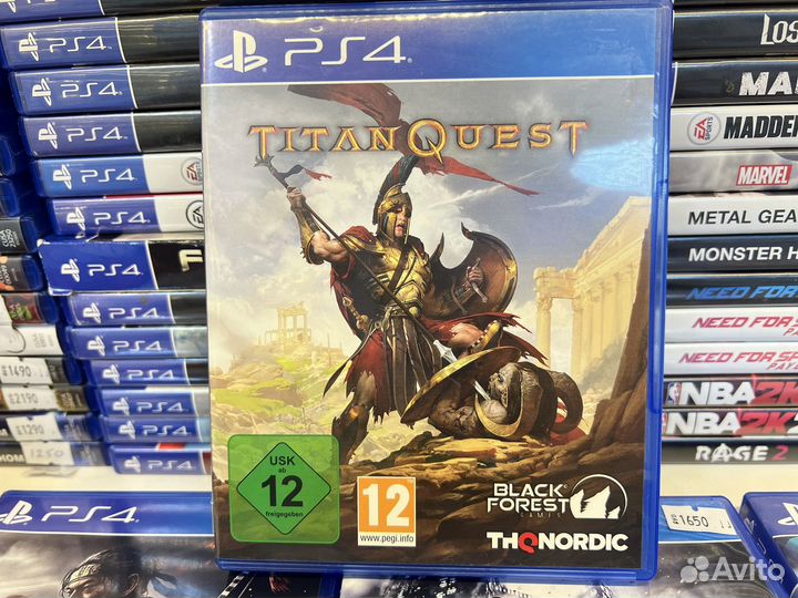 Диск PS4 Titan Quest