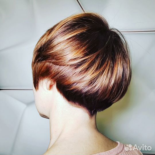 Стрижка женская,укладка, окрашивание волос