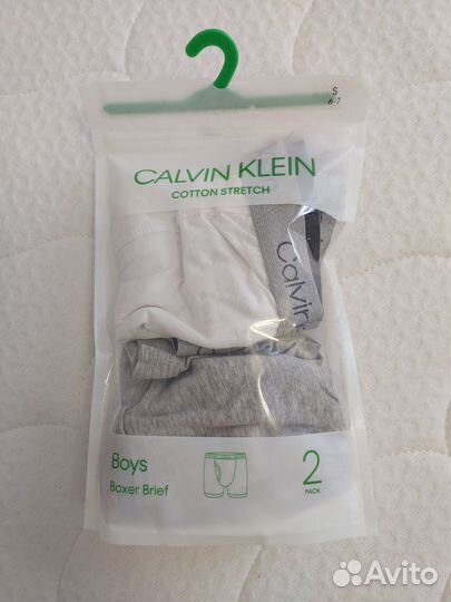 Трусы боксёры на мальчика 134 Calvin Klein