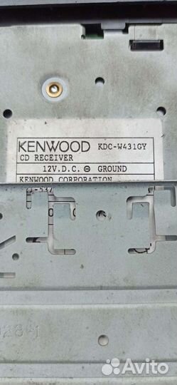 Автомагнитола kenwood бу
