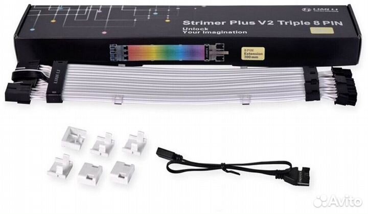 Удлинитель Lian LI Strimer Plus V2 Triple 8 PIN