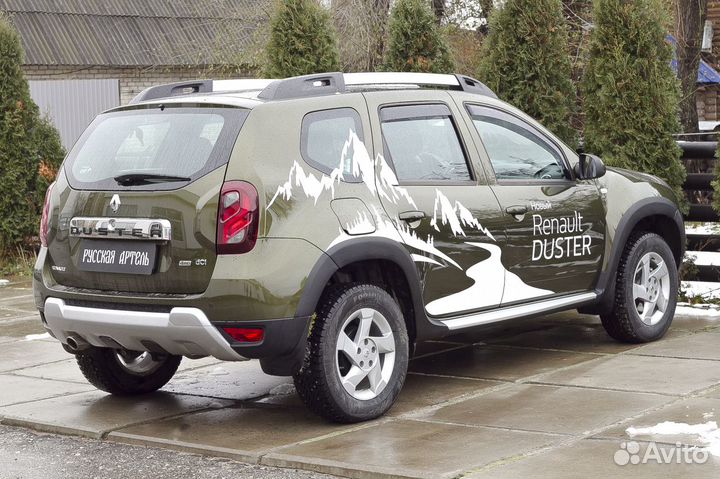 Накладки на арки Renault Duster (15-21) RA