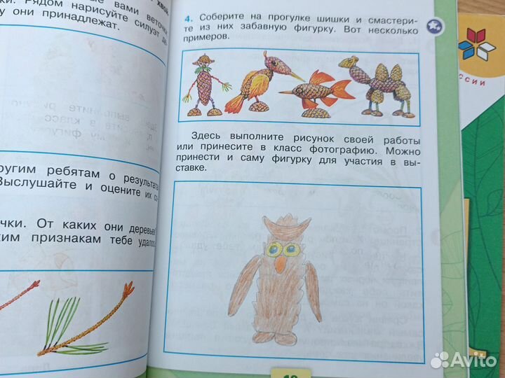 Окружающий мир 1класс, Плешаков. рабочая тетрадь