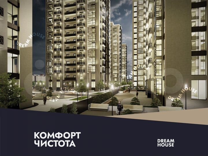 1-к. квартира, 43,9 м², 4/16 эт.