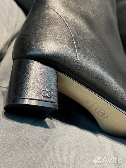 Ботинки женские зимние Chanel премиум