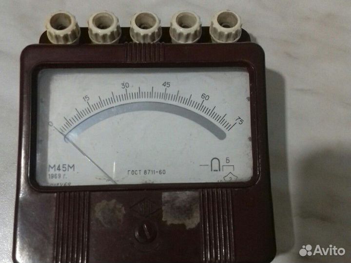 Миллиамперметр м45м