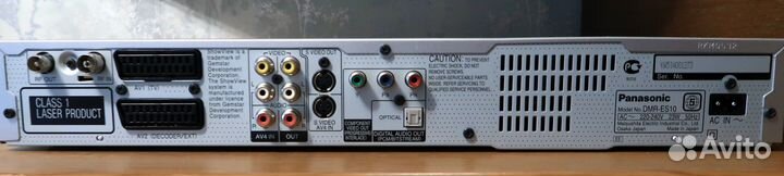 DVD recorder Panasonic DMR-ES10
