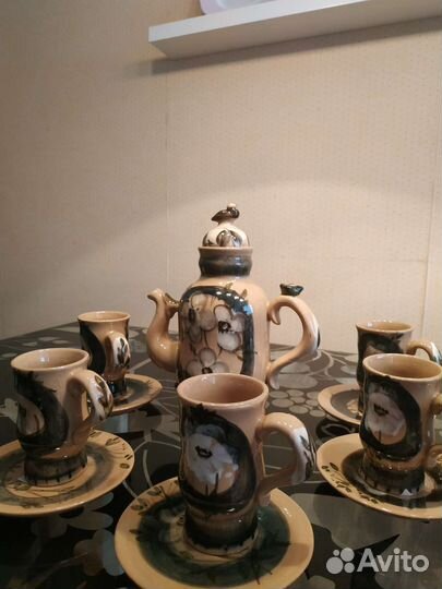 Сервиз гжель